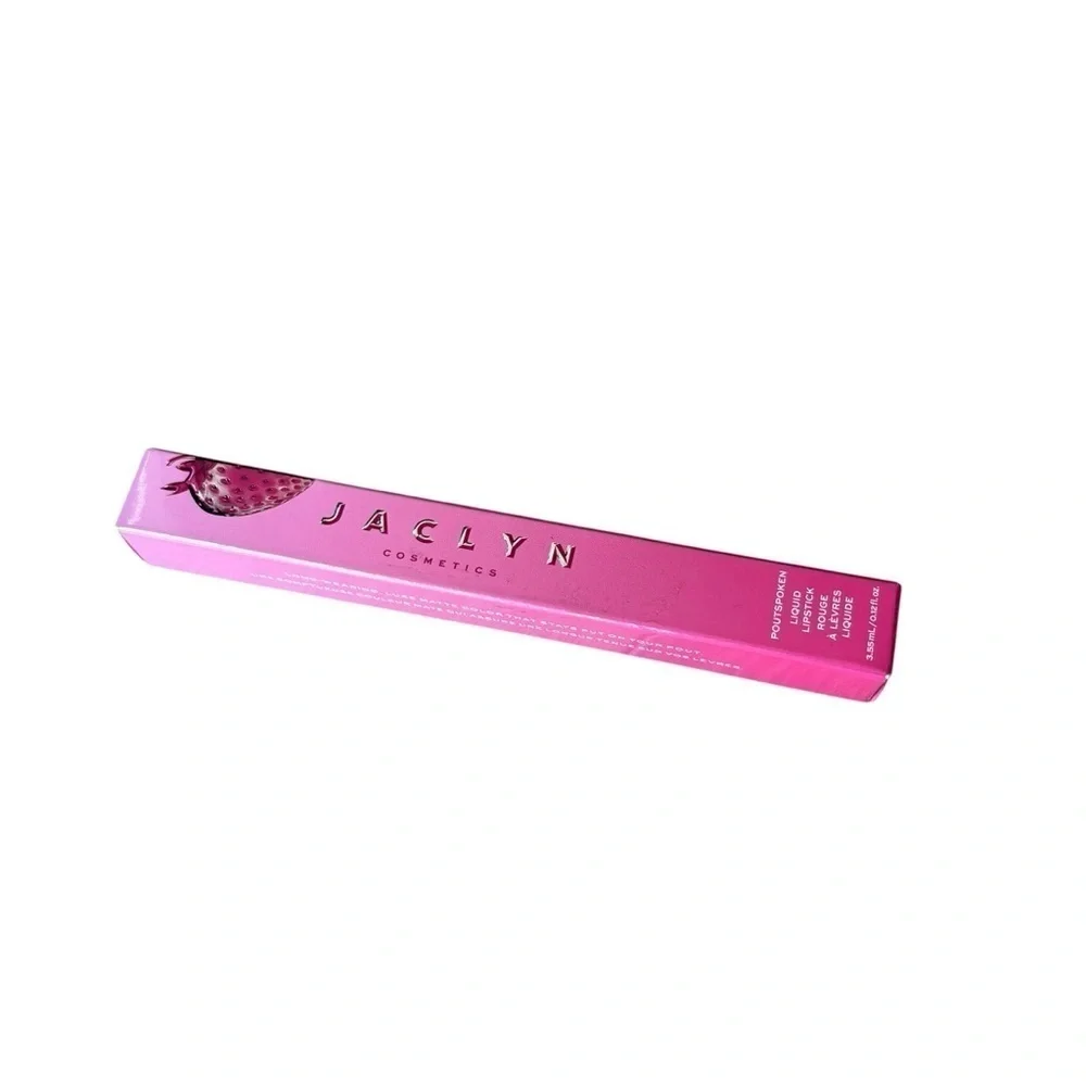 Jaclyn Cosmetics Poutspoken Lipstick Shade Sugared NIB NEW .12 fl oz